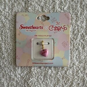 Little Words Project x Sweethearts XOXO Pink Bracelet Charm